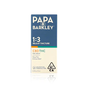 PAPA & BARKLEY - Tincture - THC Rich - 1:3 - 15ML