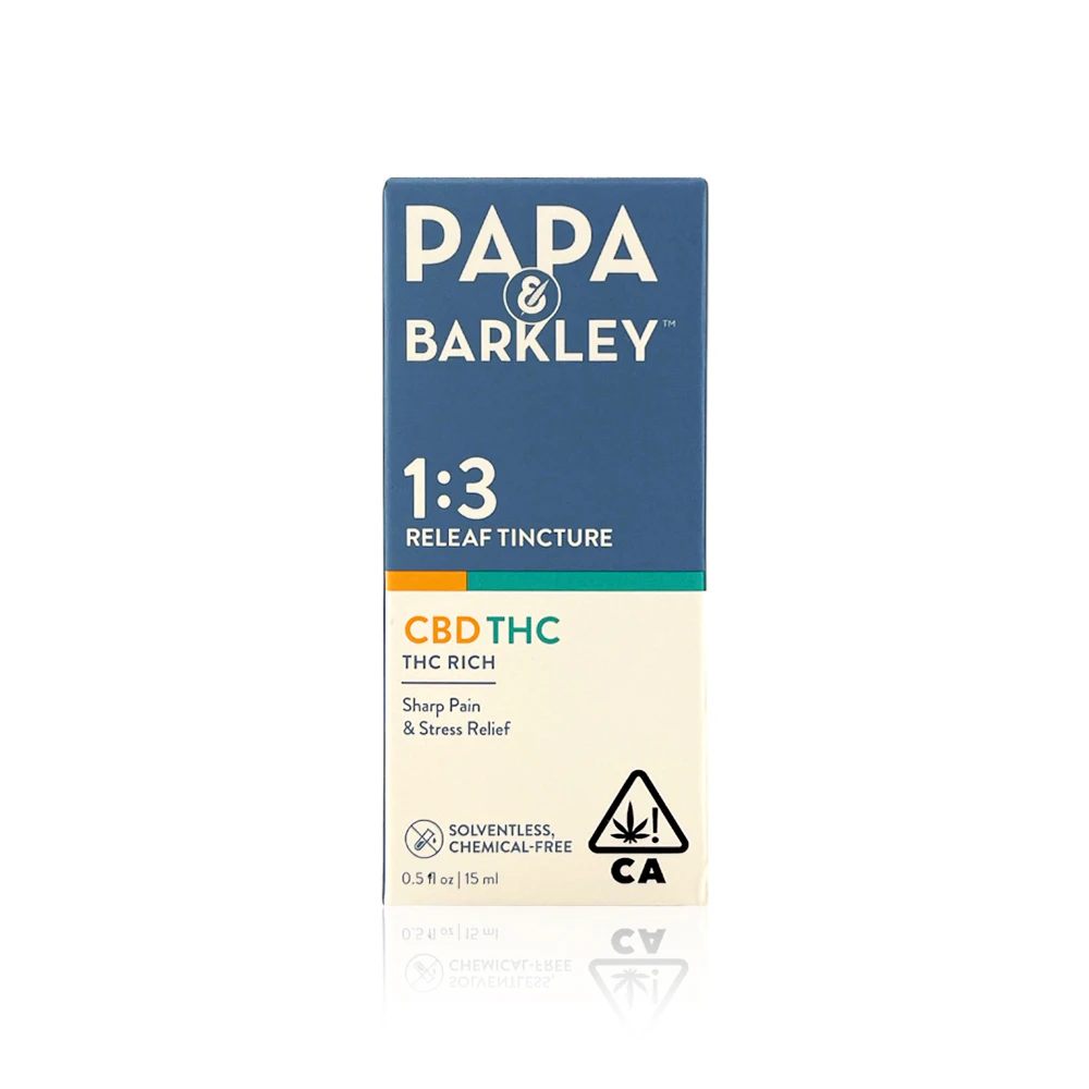 Papa & Barkley - PAPA & BARKLEY - Tincture - THC Rich - 1:3 - 15ML Main Image