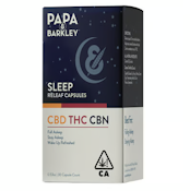 Papa & Barkley SLEEP Capsules 2:4:1 (CBD/THC/CBN) 210mg (30 capsules) 