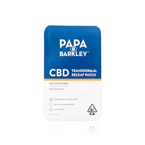 PAPA & BARKLEY - Topical - CBD - Patch