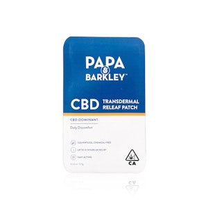 PAPA & BARKLEY - PAPA & BARKLEY - Topical - CBD - Patch