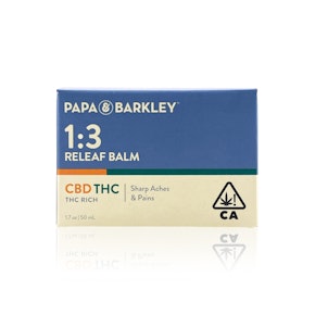 PAPA & BARKLEY  - Topical - THC Rich - 1:3 - Releaf Balm - 50ML