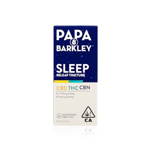 PAPA & BARKLEY - PAPA & BARKLEY - Tincture - 1:1:1 - CBD:THC:CBN - Sleep Releaf - 15ML