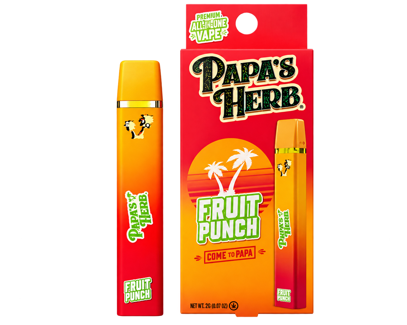Papa's Herb | Fruit Punch | All-In-One