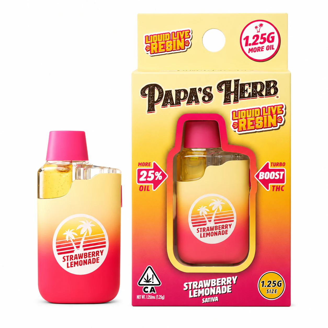 Papa's Herb - Papa's Herb | Strawberry Lemonade | Live Resin | All-In-One Main Image
