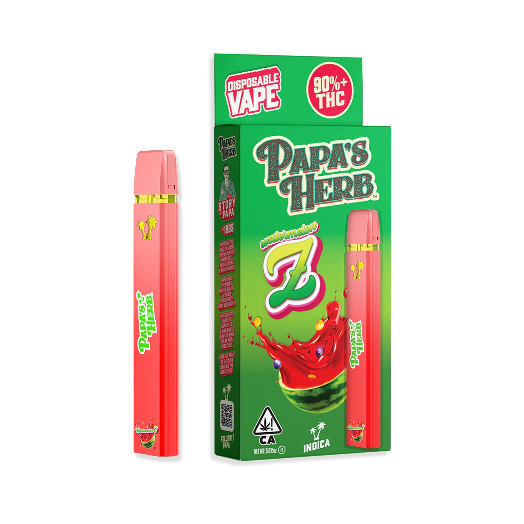 Papa's Herb - Papa’s Herb - 1g AIO Cartridge (Watermelon Z-Indica) Main Image