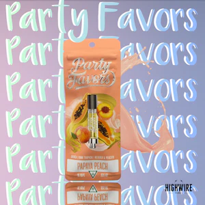Party Favors - Party Favors Cart Papaya Peach 1g