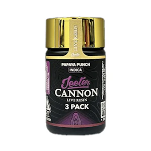 Jeeter - Jeeter Live Resin Infused Cannons Papaya Punch 1.5g