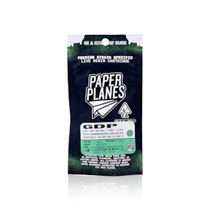 PAPER PLANES - PAPER PLANES - Cartridge - GDP - Live Resin - 1G