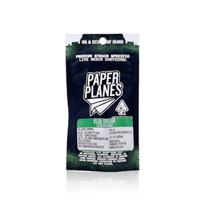 PAPER PLANES - Vape Pen - Blue Dream - Live Resin - 1G