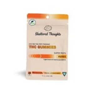 SHATTERED THOUGHTS - Papaya - 200mg Gummies by Shattered Thoughts