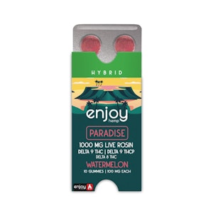 Enjoy Hemp Wellness - Enjoy Hemp Hybrid Paradise 1000 mg Gummies 10 count