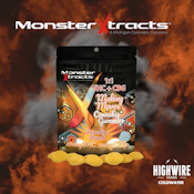 Monster Gummies Paradise Punch 200mg 1:1 THC/CBG