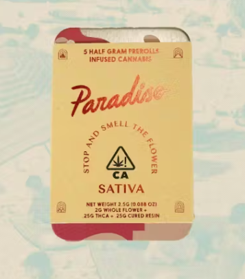 Paradiso | Sugar Cone | Infused Pre-Roll 5pk | 2.5g - Doo