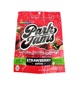 Park Jams - Park Jams - Strawberry Gummies - 100mg 10-Pack