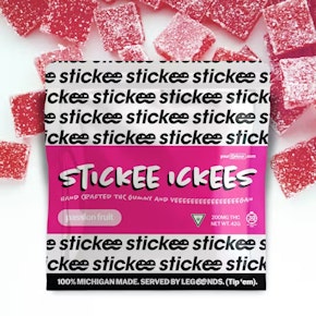 Stickee-ickees - Passion Fruit 200MG (5x40MG)