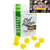 Chef For Higher - Passion Fruit - 100MG - Hybrid - Edible Jellies