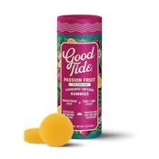 Good Tide - Passion Fruit Gummies - THC:CBD:CBN - 1:1:1 - 10 Pack