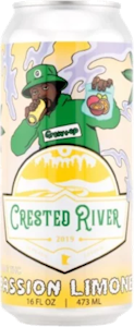 Crested River - Homegrown Soda - Passion Limone 10mg THC 10mg CBG - 16oz