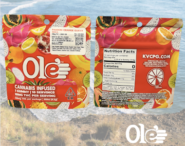 Ole' 4 Fingers - Passion Orange Guava - Gummy - 1ct - 100mg