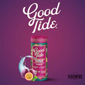 Good Tide Gummies Solventless Hash Rosin Passion Fruit 200MG