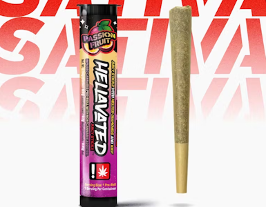 Hellavated - Hellavated Passionfruit Juicy Stickz Infused Pre-Roll 0.75g