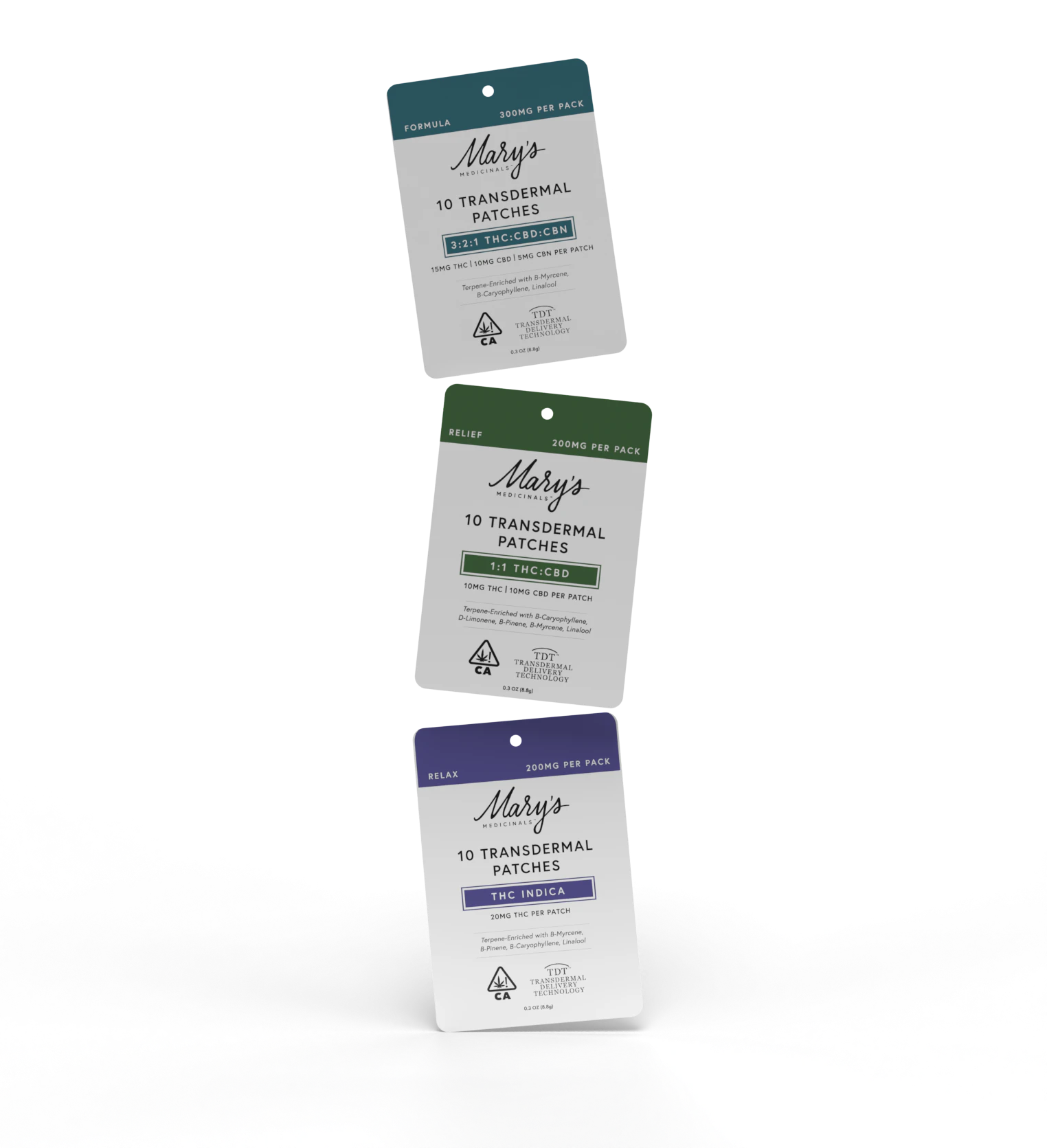 Mary's Medicinals™ - THC:CBD:CBN 3:2:1 Transdermal Patches / 10 Pack / Mary's Medicinals Main Image
