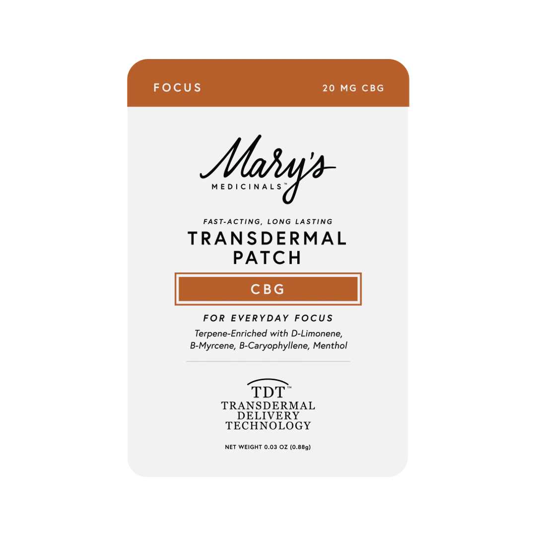 Mary's Medicinals™ - CBG Transdermal Patch / Mary's Medicinals Main Image