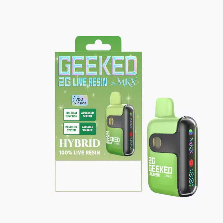 MKX - Geeked - Patti Cake 2G Live Resin Disposable By MKX Main Image