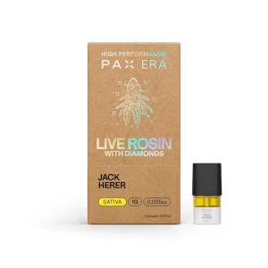 PAX - PAX ERA | Jack Herer | Live Rosin | POD