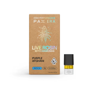 PAX - PAX ERA | Purple Afghani | Live Rosin | POD