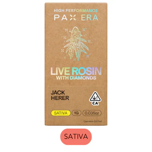 PAX - Pax - Live Rosin - Jack Herer - Vape Pod - 1.0g