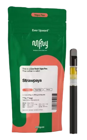 MFNY - Strawpaya .5G AIO Vape Main Image