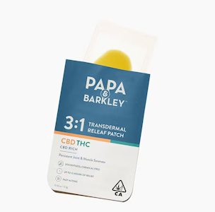 PAPA & BARKLEY - Papa & Barkley 3:1 CBD Releaf Patch