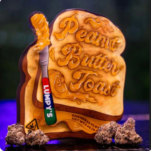 Lumpy's Flowers - PEANUT BUTTER TOAST 3.5G - LUMPY'S FLOWERS Main Image