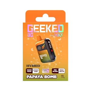 MKX - Geeked - Papaya Bomb 3G Disposable By MKX