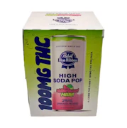 PBR | Watermelon Melon | High Soda Pop 4pk | 100mg