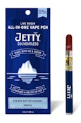Peanut Butter Sherbet Solventless Live Rosin .5G AIO Vape