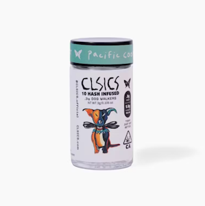 CLSICS - CLSICS: Pacific Cooler Hash Infused .3g Preroll 10-Pack/3g (S)