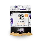 PC Pure - Blackberry Vanilla Fig THC/CBN 200mg Gummies