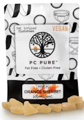 PC Pure Orange Sherbert Gummies 200mg