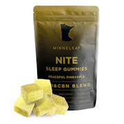 MINNELEAF | Peaceful Pineapple CBN/CBD Gummies 25pc