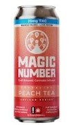 Magic Number Peach Tea 25mg