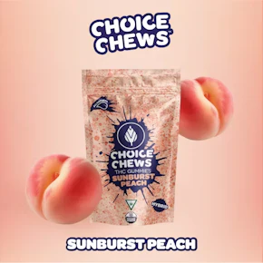Choice - Sunburst Peach Gummies 200MG (10x20MG)