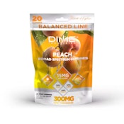 Peach - "Morning" THCV/THC/CBD Gummies - Dime Industries