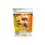 300mg Thcv Dime Gummies(20ct) - Peach