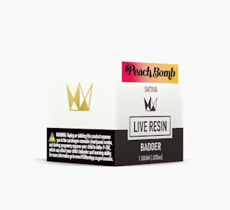 WEST COAST CURE - West Coast Cure - Badder - Sativa - Peach Bomb - (1g)