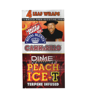 Dime Industries - Royal Blunts | Peach Iced Tea | Cannarillo | Leaf Wrap | 4pk Main Image