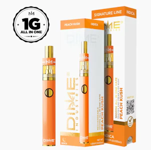 DIME - DIME - Disposable Vape - Signature Line - Indica - Peach Kush - (1g)