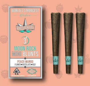 PRESIDENTIAL - Presidential Mini Infused 3pk Blunts 2.1g Peach Mango